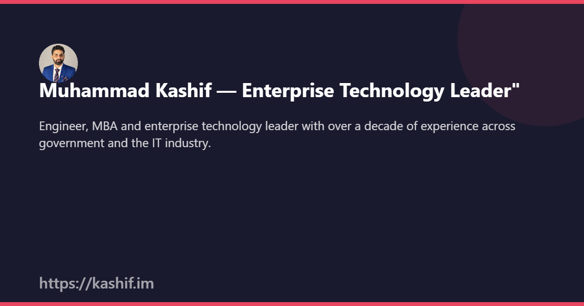Muhammad Kashif logo